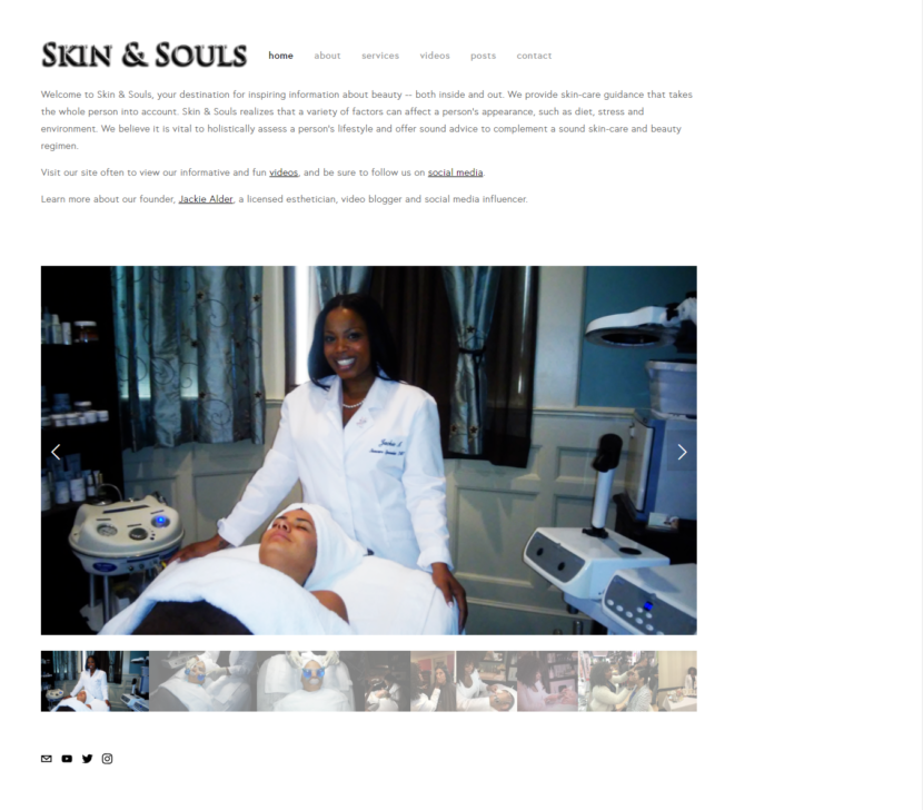 Skin & Souls Website